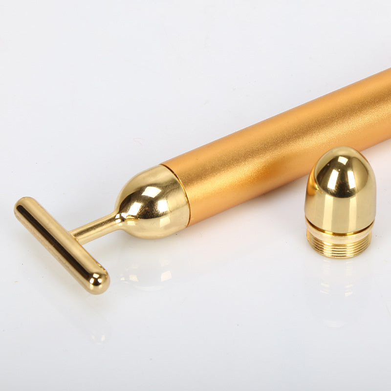 24K Gold Vibrating Face Roller