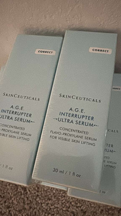 SkinCeuticals AGE A.G.E. Interrupter Ultra Serum Full Size 1 OZ Sealed
