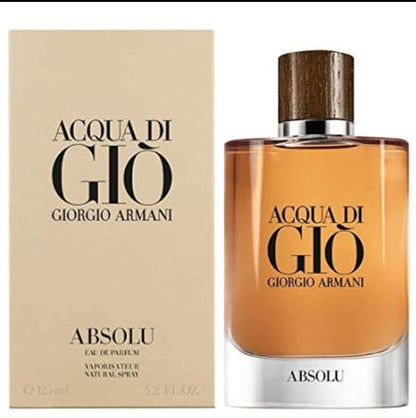 Acqua Di Gio Absolu by Giorgio Armani 4.2 oz / 125ml EDP Cologne Men Brand New