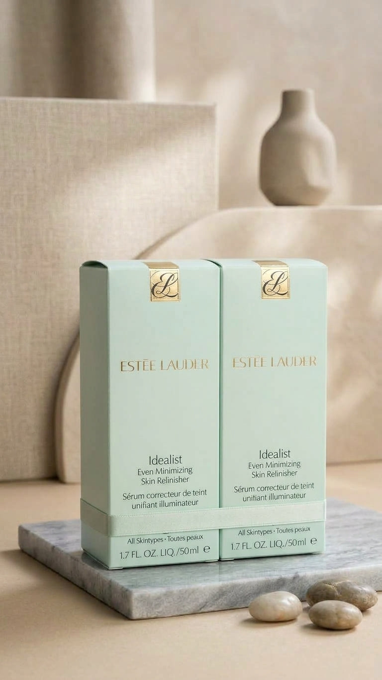 2 pack Estee Lauder Idealist Pore Minimizing Skin Refinisher 50 ml/1.7 oz Fit And Glow