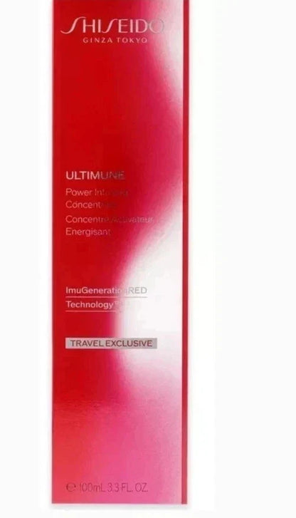 SHISEIDO ULTIMUNE Power Infusing Concentrate 100ML MAX Strength 3.3oz New