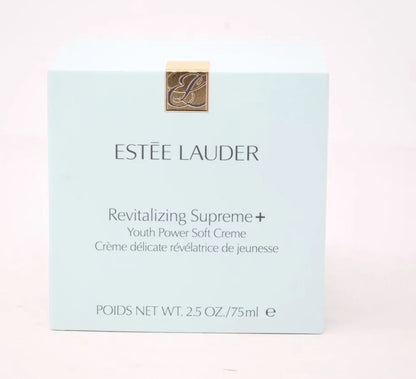 NIB Estee Lauder Revitalizing Supreme + Youth Power Soft Creme 2.5 Oz Full Size Fit And Glow