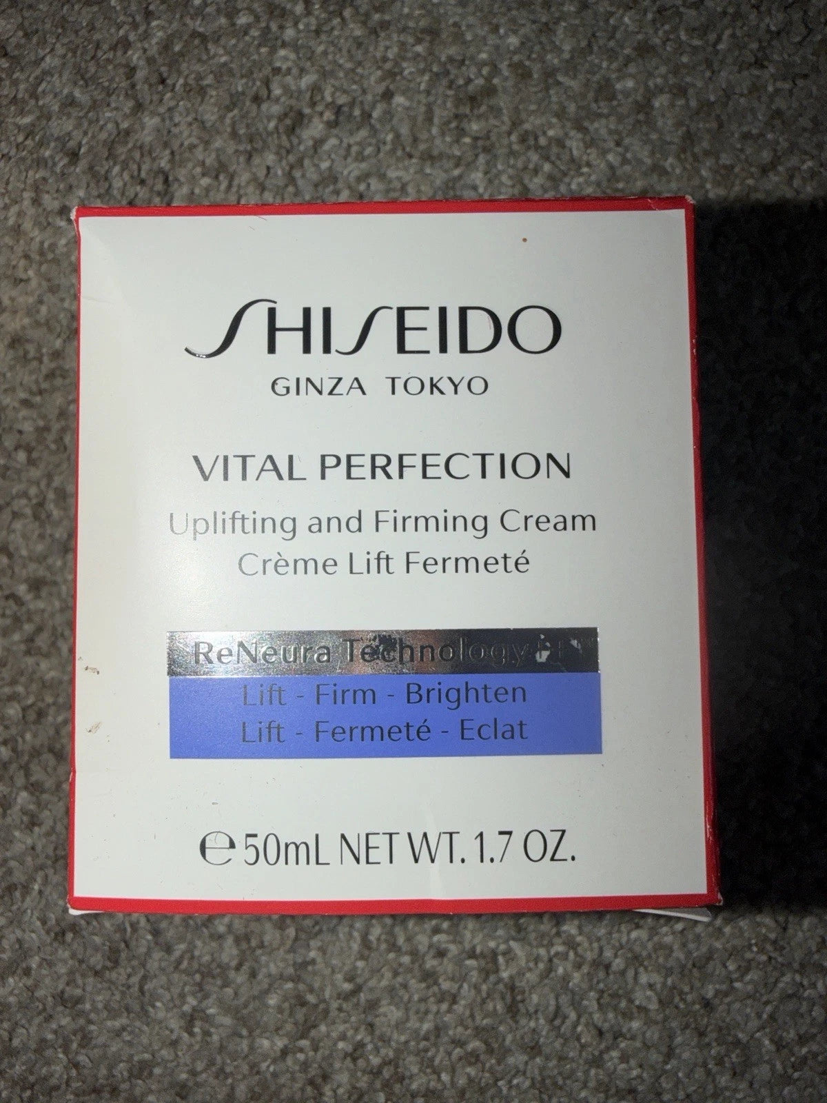 (2 Pack) Shiseido Vital Perfection Uplifting & Firming Cream Enriched -Size 50mL / 1.7 Oz