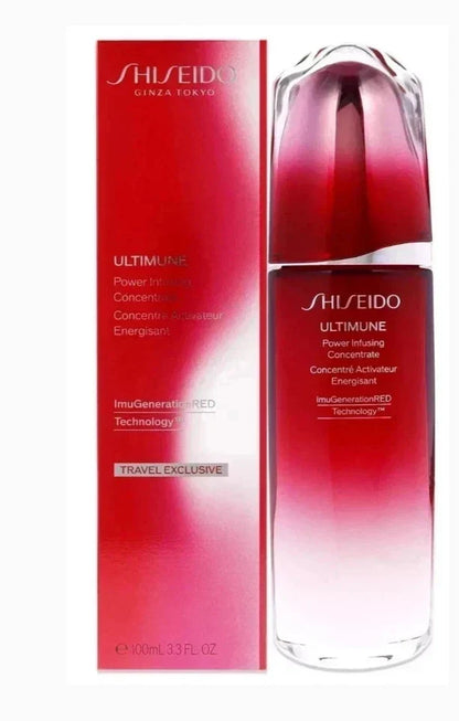 SHISEIDO ULTIMUNE Power Infusing Concentrate 100ML MAX Strength 3.3oz New