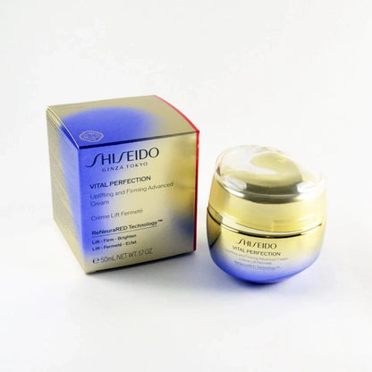 Shiseido Vital Perfection Uplifting & Firming Advanced Cream 1.7 oz 50ml New