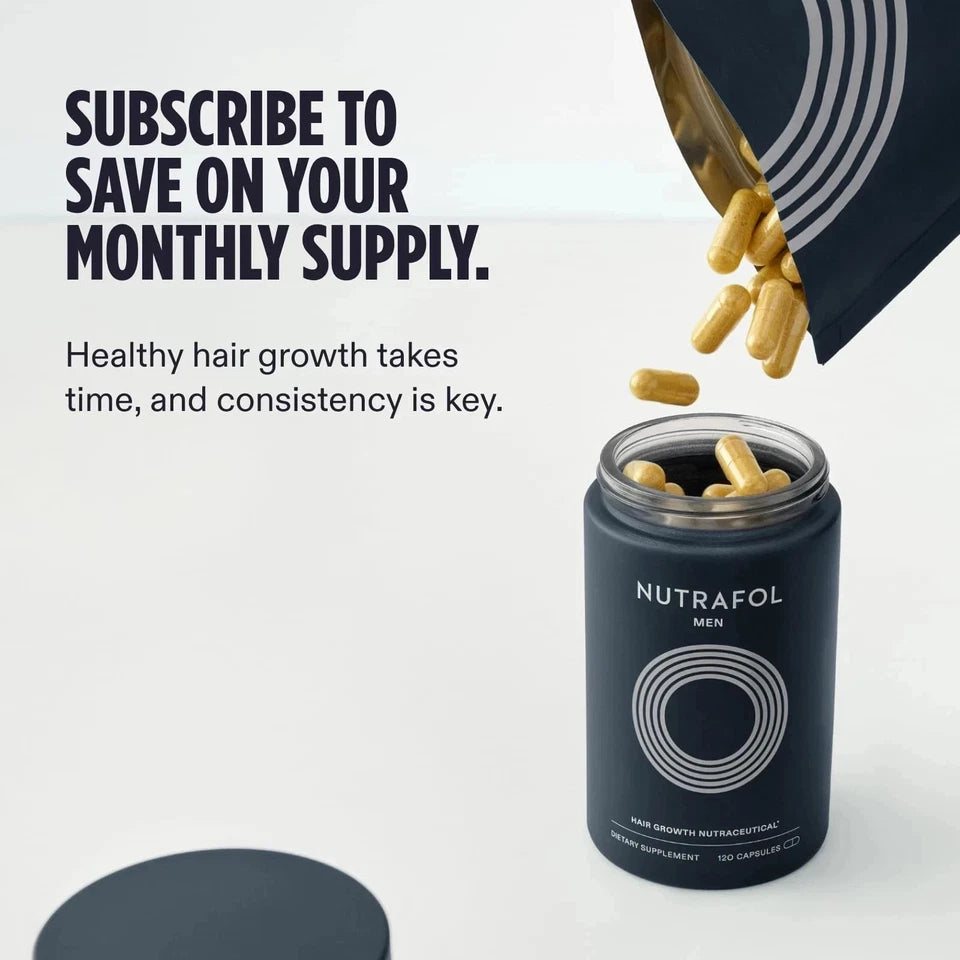 NUTRAFOL Men’s Hair Growth 2 Bottle 240 Pills 2 month supply