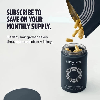 NUTRAFOL Men’s Hair Growth 2 Bottle 240 Pills 2 month supply