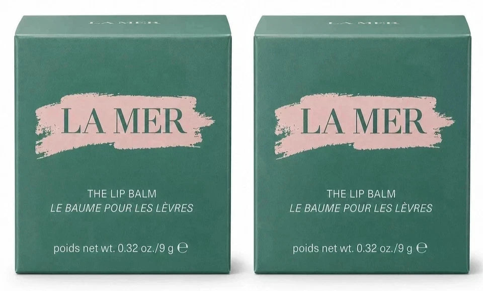 PACK OF 2 La Mer The Lip Balm 0.32 oz 9g NeW &FRESH STOCK & Sealed Box